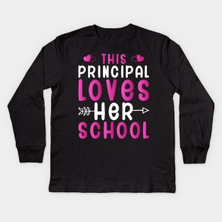 This Principal Loves Her School Kids Long Sleeve T-Shirt